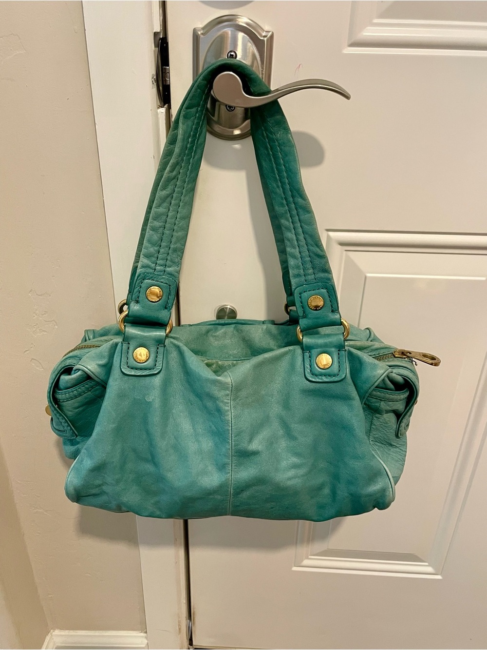 Marc by Marc Jacobs Teal Shoulder Bag - Picture 2 of 7
